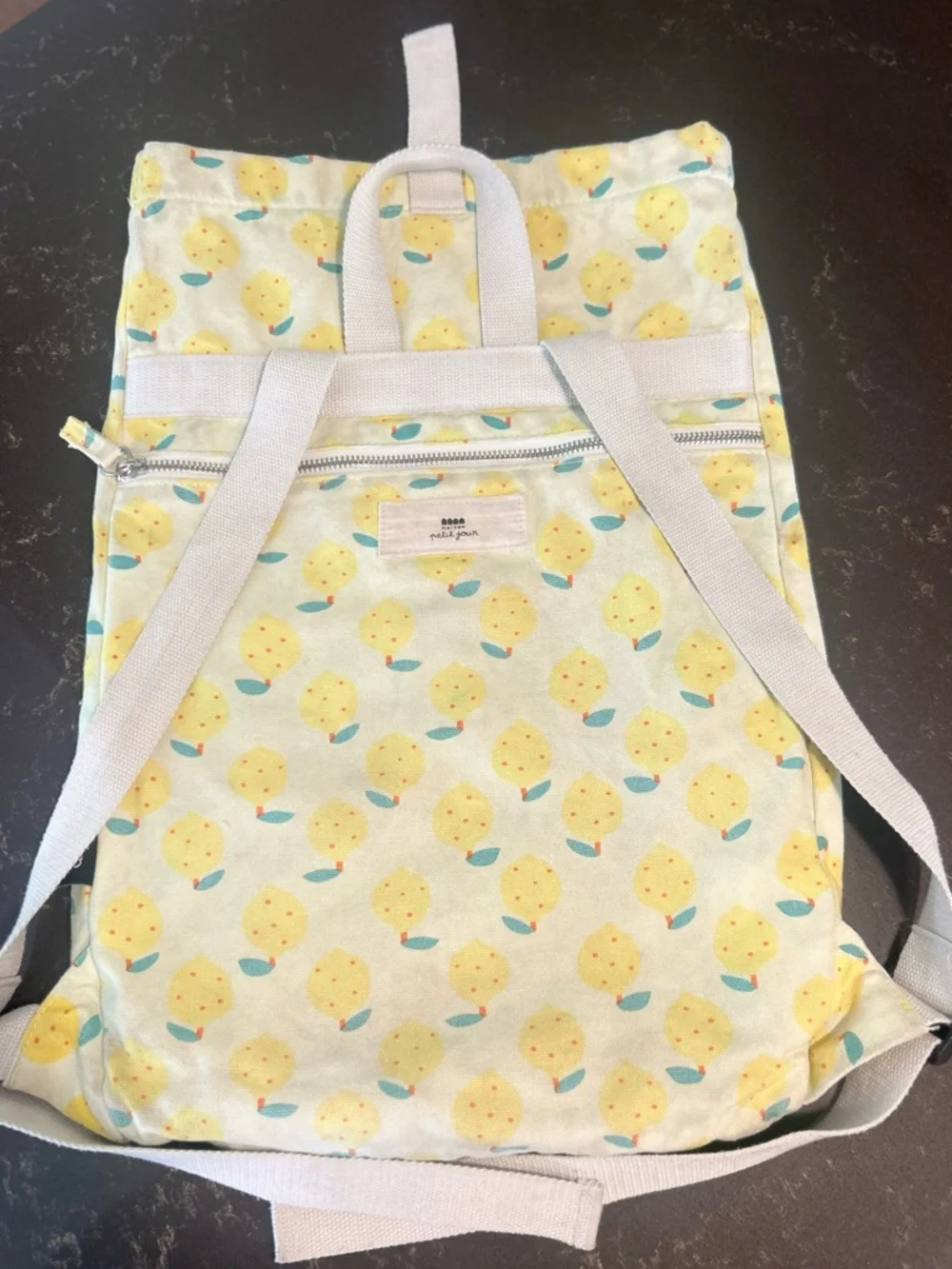 Maison Petit Jour Canvas Backpack
